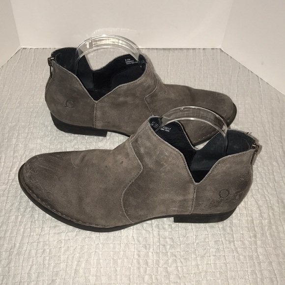 Born Shoes - Born brown leather booties sz 9.5